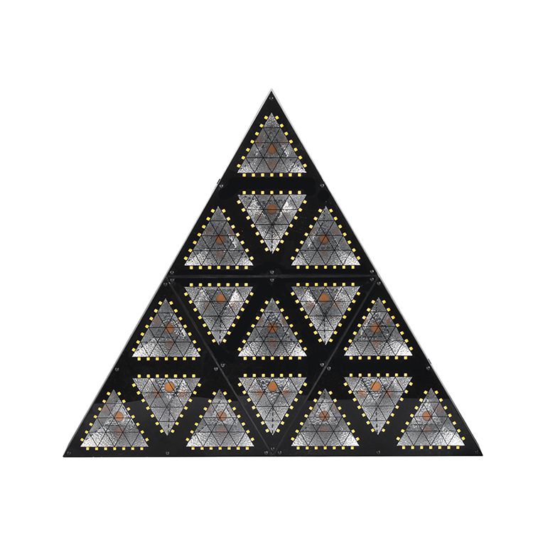 16Pcs Triangular Retro Light